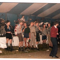 ISF 002 (vlnr Bruno, Stefaan, Johan, Joelle, Dirk, Filip, Serge) - Scouts en Gidsen Zaventem 
